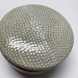 E. Boiardi Studio 2021 Shagreen in Natural Trinket Box